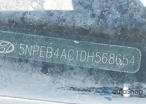 2013 Hyundai Sonata Gls from USA, damaged, VIN 5NPEB4AC1DH568654